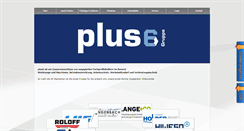 Desktop Screenshot of plus6.de